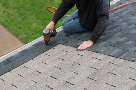 Roof installation by Premiere Contractors