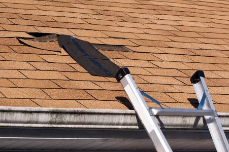 Roof repair by Premiere Contractors